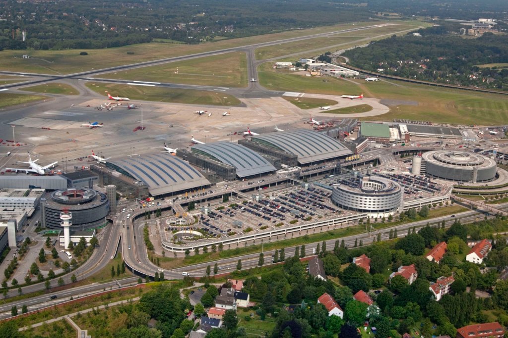 Hamburg Airport Vogelperspektive – ©Michael Penner / Hamburg Airport 