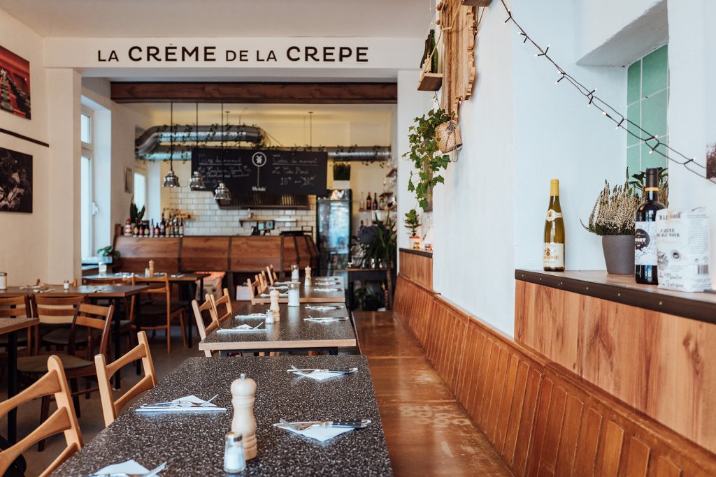 Restaurant La Crème de la Crêpe Inneneinrichtung