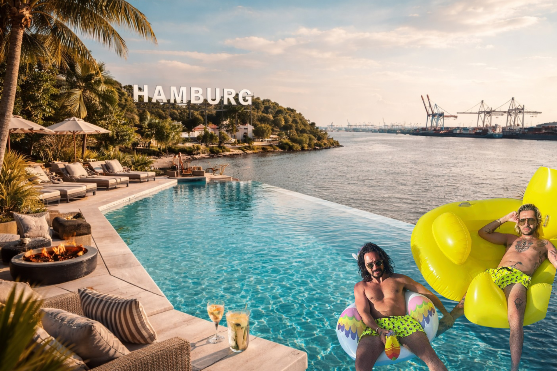 Kaulitz Twins Aprilscherz Marie Zeidler &ndash; &copy;KI-generiert & Instagram: billkaulitz